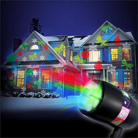 Лазерный проектор star shower slide show - рис 2.
