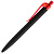 Ручка шариковая Prodir QS01 PRT-P Soft Touch, черная с красным - миниатюра - рис 3.