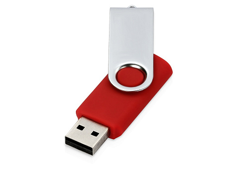 Флеш-карта USB 2.0 32 Gb Квебек, красный - рис 2.