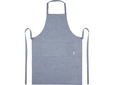 Pheebs 200 g/m2 recycled cotton apron, синий - рис 2.