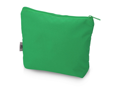 Органайзер для электроники и проводов Amalia из полиэстера 300D с подкладкой, зеленый - рис 2.