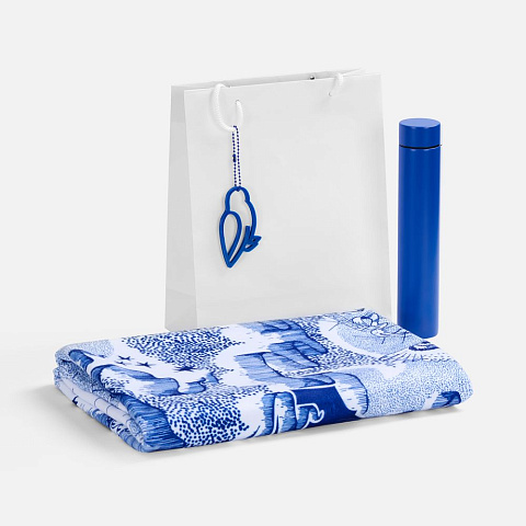 Набор «Год чудес», белый с синим - рис 2.