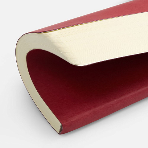 Бизнес-блокнот Megapolis Flex, бордовый - рис 5.