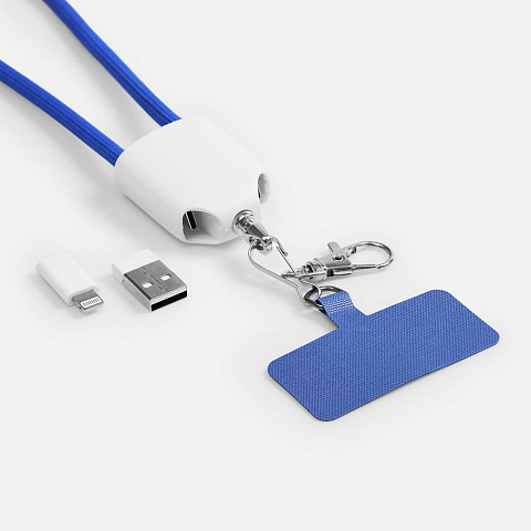 Кабель-ланьярд energyFlex Pro, синий - рис 5.