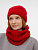 Снуд ComFleece, красный - миниатюра - рис 7.