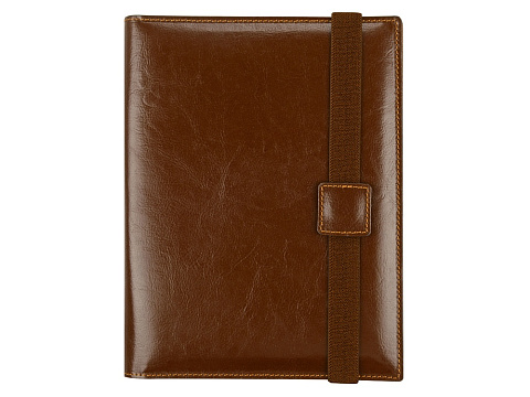 Папка-портфолио Alessandro Venanzi с блокнотом А5, коричневый - рис 3.