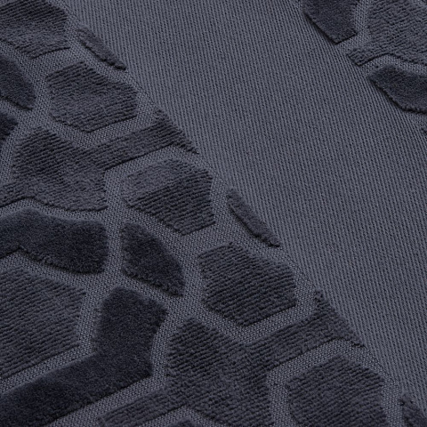 Полотенце Velin, среднее, темно-серое - рис 4.