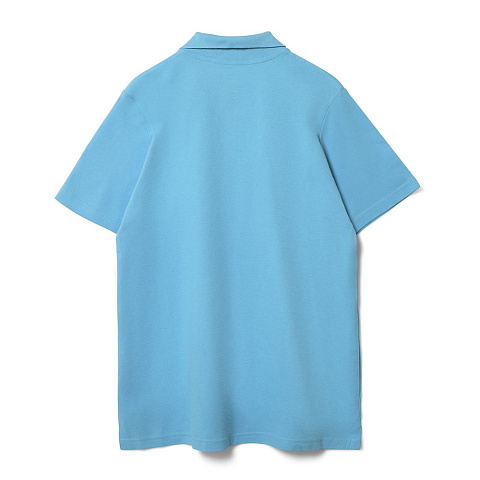 Рубашка поло Virma Light, голубая - рис 3.