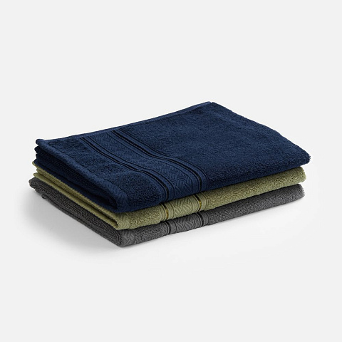 Полотенце махровое Terrychic, среднее, зеленое - рис 5.