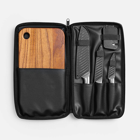 Набор для мяса Meateam с ножами и разделочной доской - рис 2.