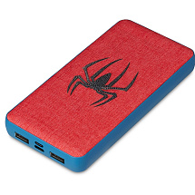 Портативное зарядное устройство с возможностью полноцветной печати на ткани и нанесения силиконового лого по индивидуальному дизайну клиента