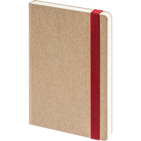 Ежедневник Eco Write Mini, недатированный, с красной резинкой - рис 2.