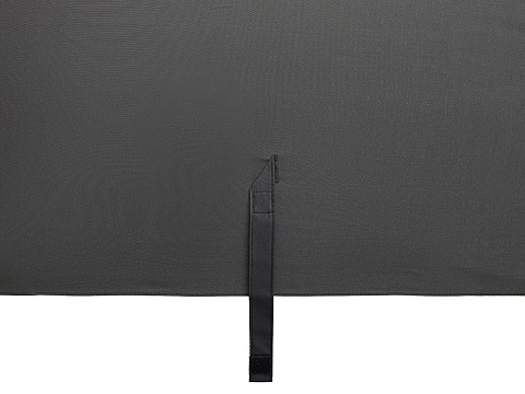 Зонт-трость Glendale 30, черный/серый - рис 9.