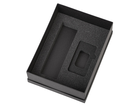 Подарочный набор с термосом и повербанком С2, белый - рис 3.