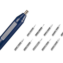 Отвертка Drill 10-в-1, синий