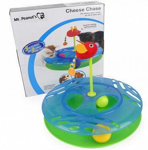 Трек-игрушка для кошек Cheese Chase - рис 2.