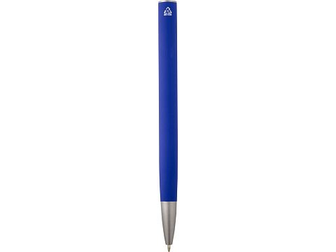 Ziguur шариковая ручка из переработанного алюминия - Синий (черные чернила) - рис 3.