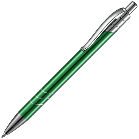 Ручка шариковая Underton Metallic, зеленая - рис 2.