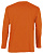 Футболка с длинным рукавом Monarch 150, оранжевая - миниатюра - рис 3.