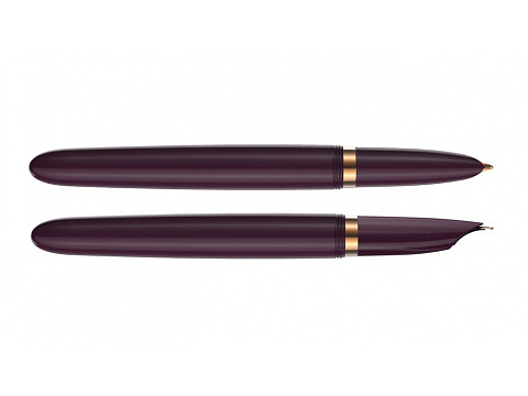 Перьевая ручка Parker 51 DELUXE PLUM GT, перо: F, цвет чернил: black, в подарочной упаковке. - рис 5.