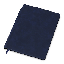 Блокнот А5 Notepeno Max, 96 листов 80 гр/м2 белой FSC бумаги, темно-синий