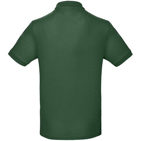 Рубашка поло мужская Inspire, темно-зеленая - рис 3.