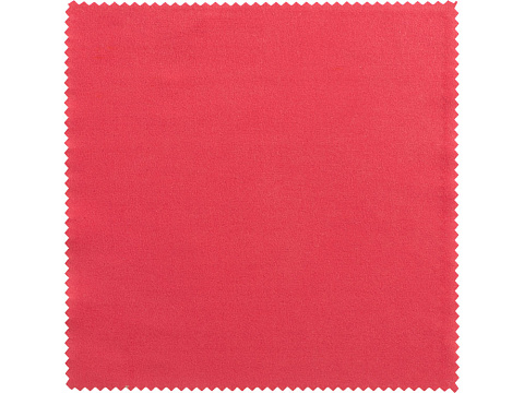 Салфетка из микроволокна, красный - рис 3.