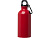 Одностенная бутылка для воды с карабином Oregon, изготовленная из нержавеющей стали, сертифицированной по стандарту RCS, объемом 400 мл - Красный - миниатюра - рис 2.