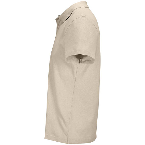 Рубашка поло женская Pulse Women, бежевая (льняная) - рис 4.