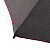Зонт складной AOC Mini с цветными спицами, розовый - миниатюра - рис 6.
