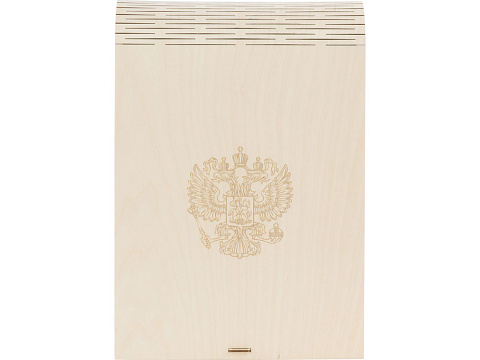 Набор бокалов для шампанского За Россию Chinelli в деревянной коробке - рис 5.