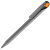 Ручка шариковая Prodir DS1 TMM Dot, серая с оранжевым - миниатюра