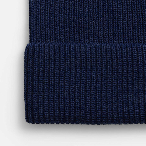 Шапка Nobilis Mono, темно-синяя - рис 3.