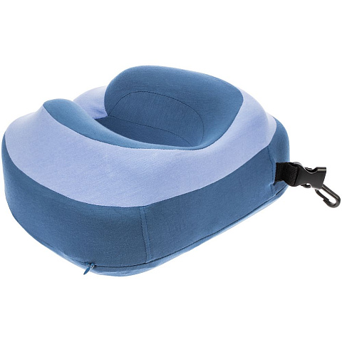 Дорожная подушка Piligrim, голубая - рис 4.