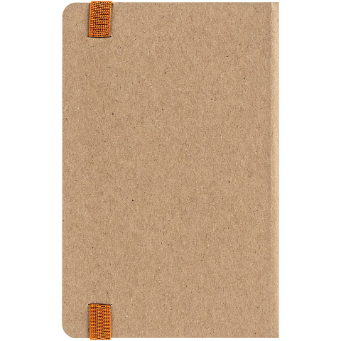 Ежедневник Eco Write Mini, недатированный, с оранжевой резинкой - рис 5.