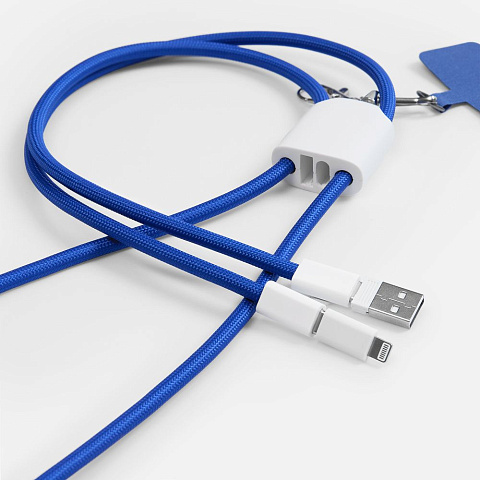 Кабель-ланьярд energyFlex Pro, синий - рис 6.