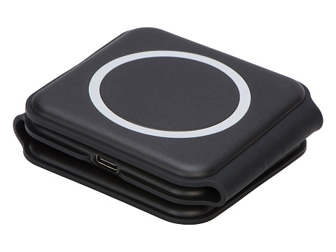 Беспроводное зарядное устройство 3-в-1 Road, 15 Вт, черный - рис 9.
