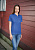 Рубашка поло женская Eclipse H2X-Dry, темно-синяя - миниатюра - рис 8.