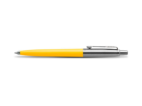 Шариковая ручка Parker Jotter Originals Yellow Chrome CT, стержень: M blue в подарочной упаковке - рис 3.