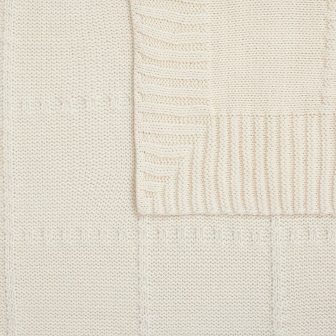 Плед Quadrisma, белый (молочный) - рис 4.