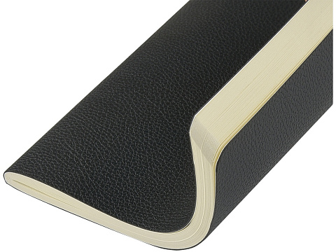 Бизнес-тетрадь А5 Megapolis Loft Flex 60 л., линейка, черный - рис 3.