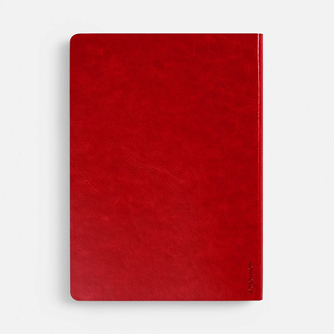 Ежедневник Nebraska Flex, недатированный, красный с золотистым - рис 6.