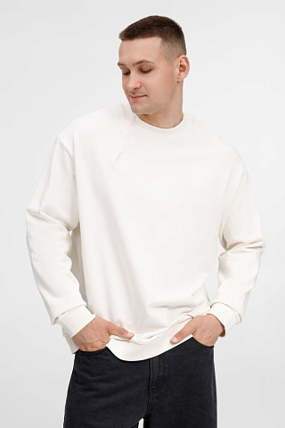 Свитшот унисекс Sinkopa, молочно-белый - рис 2.