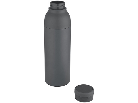 Illuminate бутылка-термос для воды с двойными стенками объемом 650 мл из переработанной нержавеющей стали, сертифицированной по стандарту RCS - Twilight Grey - рис 3.