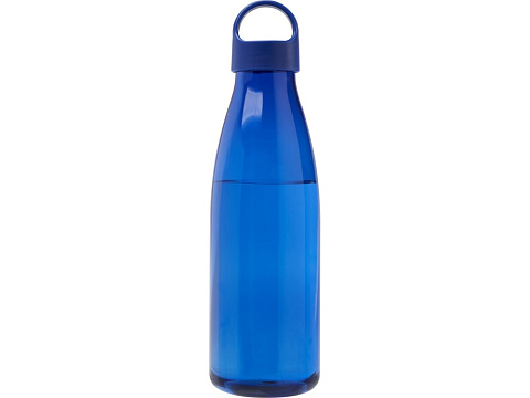 Bergen бутылка для воды объемом 800 мл из переработанной пластмассы, ярко-синий - рис 2.