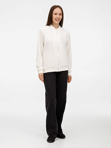 Бомбер унисекс Townie, молочно-белый - рис 14.