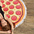 Круглое пляжное полотенце Пицца - миниатюра - рис 2.