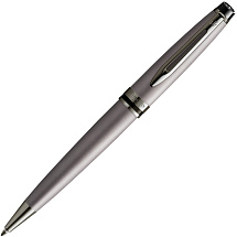 Шариковая ручка Waterman Expert Silver, цвет чернил Mblue,  в подарочной упаковке