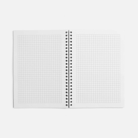 Блокнот Salvador в клетку, синий ver.2 - рис 5.