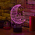 3D лампа Медвежонок на Луне - миниатюра - рис 6.